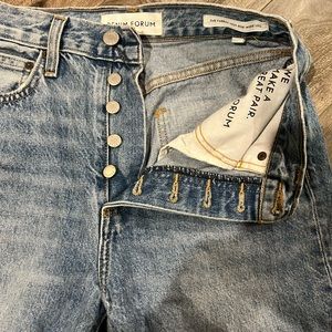 DENIM FORUM - The Farrah High Rise Wide leg